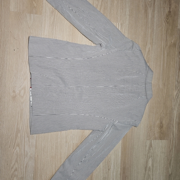 Talbots Stripped Seersucker Blazer Size 8 - Picture 6 of 6